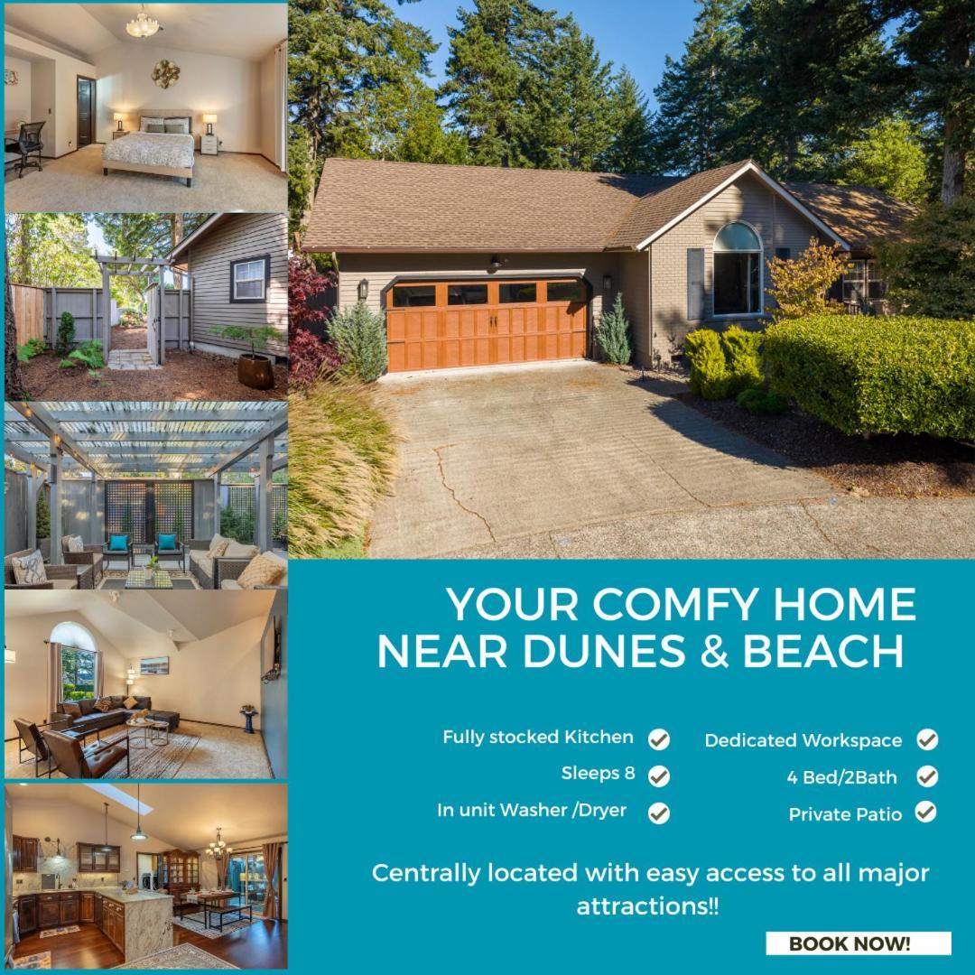 Comfy 4B/2B Home Near Dunes & Ocean! Pet Friendly! Флоренс Екстер'єр фото